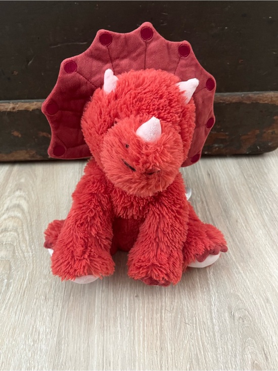 Warmies Other - Red Triceratops Warmies Kid’s Stiffed Animal